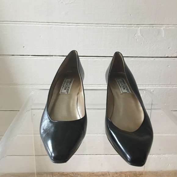 Vtg Art Deco Gold Heeled Pumps SERGIO ZELCER 7N - Picture 7 of 8